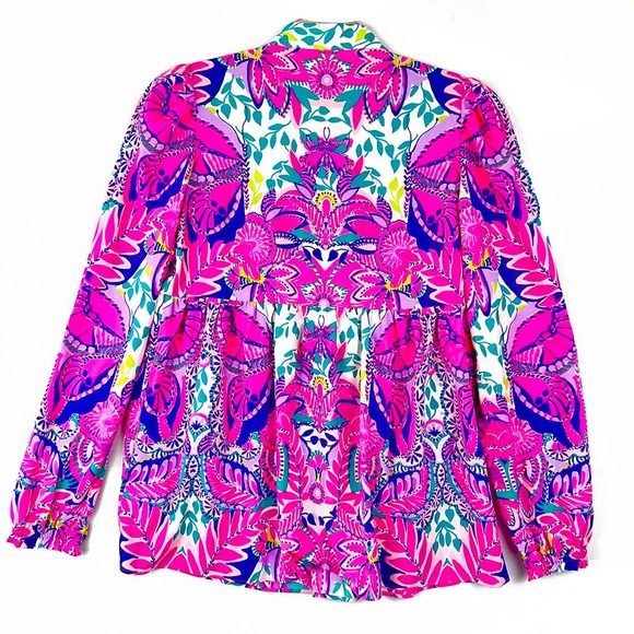 LILLY PULITZER Winona Stretch Tunic Size XXS NWT - Picture 10 of 12